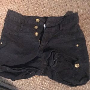 Black Refuge Shorts